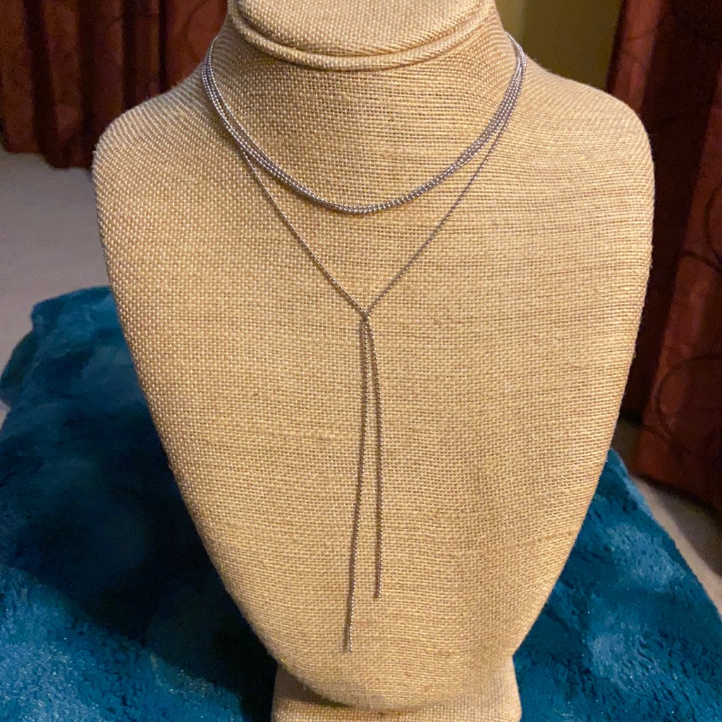 Nwot 8 Other Reasons Nine Lives Choker Silver 18$